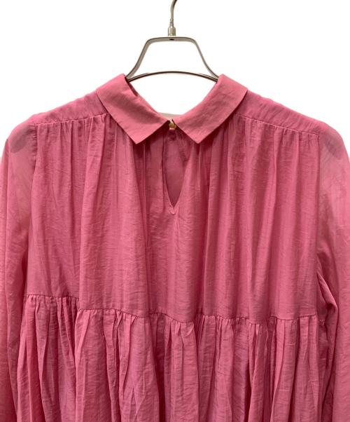 Tnewties（トゥエンティーズ）TNEWTIES (トゥエンティーズ) 長袖ワンピース ピンク サイズ:Sの古着・服飾アイテム