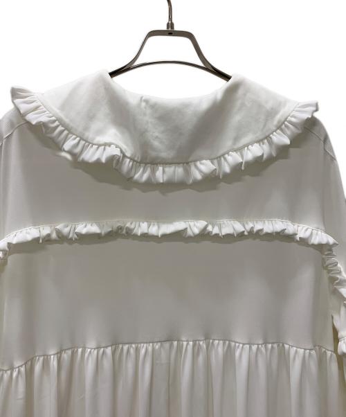 HEIHEI（ヘイヘイ）HEIHEI (ヘイヘイ) 半袖ワンピース ホワイト サイズ:Freeの古着・服飾アイテム
