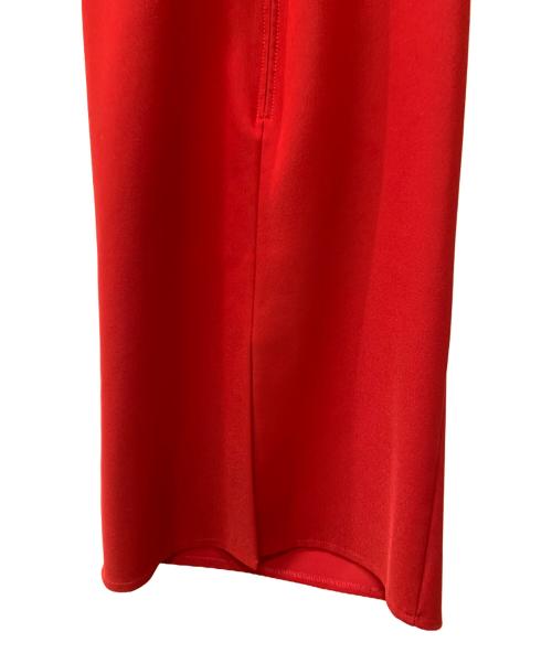 ELISABETTA FRANCHI（エリザベッタフランキ）ELISABETTA FRANCHI (エリザベッタフランキ) 長袖ワンピース レッド サイズ:40の古着・服飾アイテム