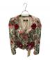 DOLCE & GABBANA（ドルチェ＆ガッバーナ）の古着「花柄ジャケット」｜レッド×グリーン