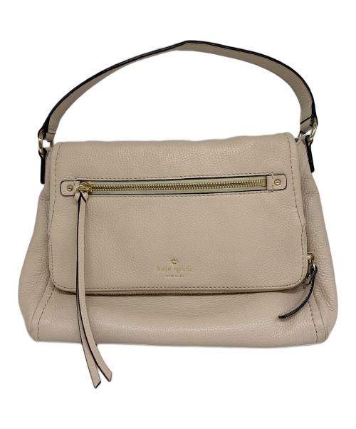 Kate Spade（ケイトスペード）Kate Spade (ケイトスペード) ワンショルダーバッグ ベージュの古着・服飾アイテム