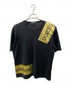 DOLCE & GABBANAドルチェ＆ガッバーナ）の古着「Tシャツ」｜ブラック