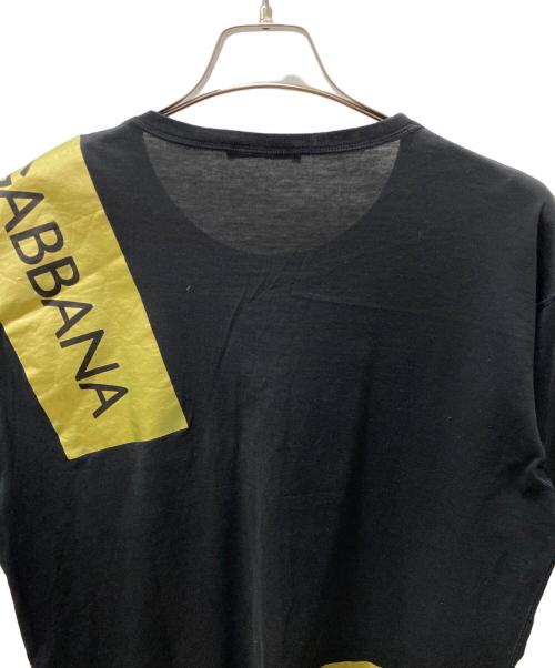 DOLCE & GABBANA（ドルチェ＆ガッバーナ）DOLCE & GABBANA (ドルチェ＆ガッバーナ) Tシャツ ブラック サイズ:48の古着・服飾アイテム