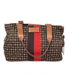 Kate Spade（ケイトスペード）の古着「トートバッグ」｜グレー×ブラウン
