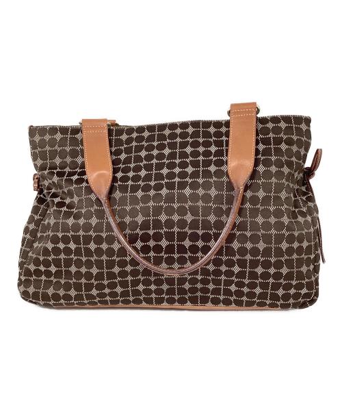 Kate Spade（ケイトスペード）Kate Spade (ケイトスペード) トートバッグ グレー×ブラウンの古着・服飾アイテム