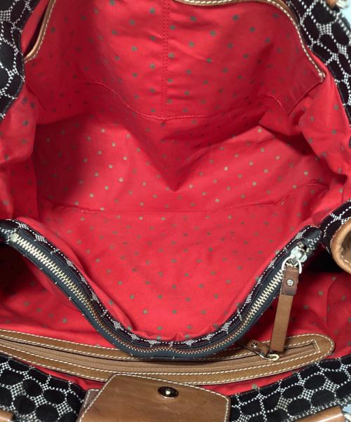 Kate Spade（ケイトスペード）Kate Spade (ケイトスペード) トートバッグ グレー×ブラウンの古着・服飾アイテム