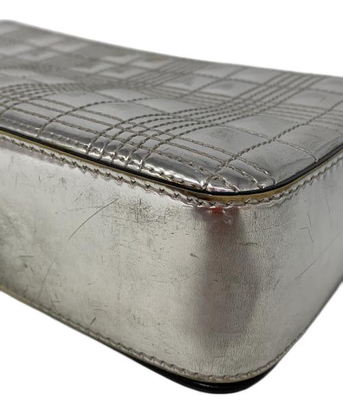 BURBERRY（バーバリー）BURBERRY (バーバリー) チェーンショルダーバッグ シルバーの古着・服飾アイテム