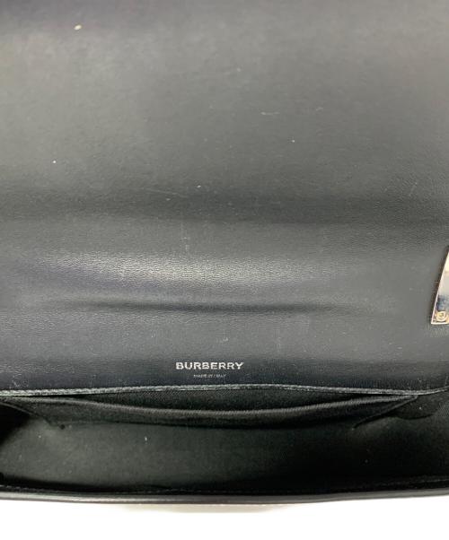 BURBERRY（バーバリー）BURBERRY (バーバリー) チェーンショルダーバッグ シルバーの古着・服飾アイテム