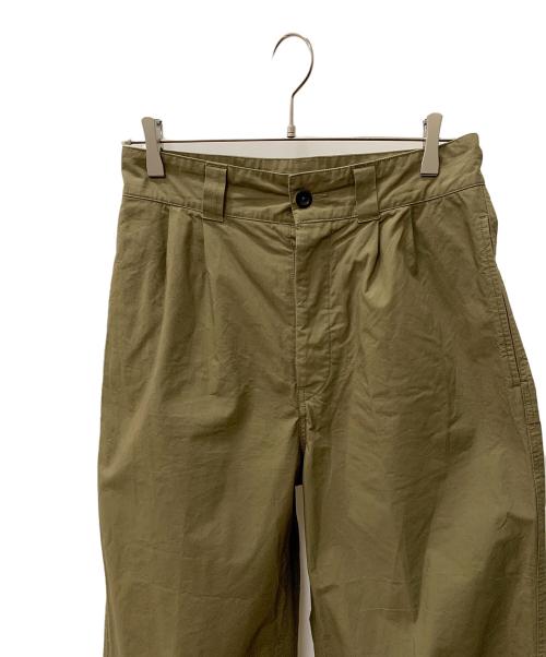 MHL（エムエイチエル）MHL (エムエイチエル) ワイドパンツ カーキ サイズ:3の古着・服飾アイテム