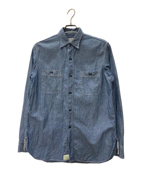 orSlow（オアスロウ）orSlow (オアスロウ) デニム長袖シャツ ブルー サイズ:1の古着・服飾アイテム