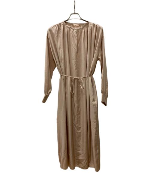 BACCA（バッカ）BACCA (バッカ) 長袖ワンピース ベージュ サイズ:Sの古着・服飾アイテム
