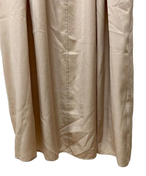 BACCA（バッカ）BACCA (バッカ) 長袖ワンピース ベージュ サイズ:Sの古着・服飾アイテム