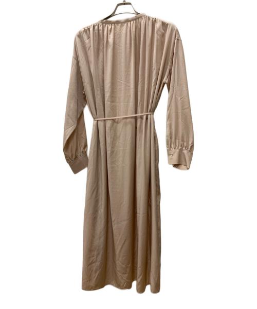 BACCA（バッカ）BACCA (バッカ) 長袖ワンピース ベージュ サイズ:Sの古着・服飾アイテム