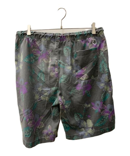 OLD STUSSY（オールドステューシー）OLD stussy (オールドステューシー) 00’ｓハーフパンツ グレー×パープル サイズ:記載なしの古着・服飾アイテム