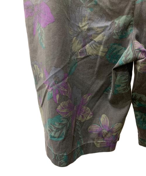 OLD STUSSY（オールドステューシー）OLD stussy (オールドステューシー) 00’ｓハーフパンツ グレー×パープル サイズ:記載なしの古着・服飾アイテム