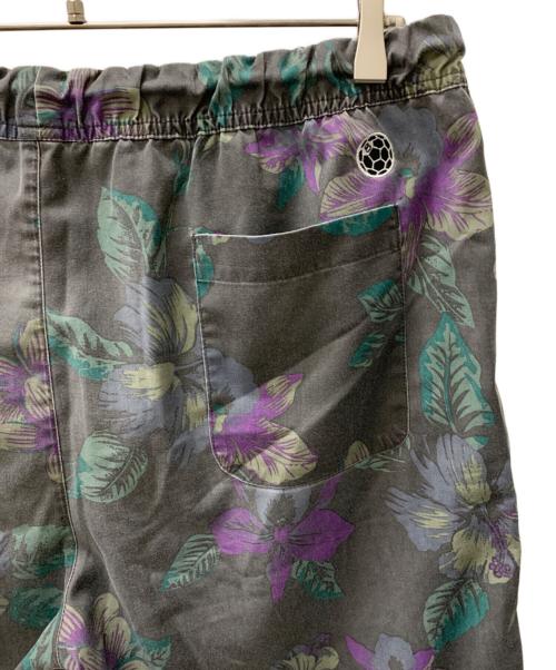 OLD STUSSY（オールドステューシー）OLD stussy (オールドステューシー) 00’ｓハーフパンツ グレー×パープル サイズ:記載なしの古着・服飾アイテム