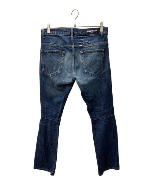 BALMAIN（バルマン）BALMAIN (バルマン) デニムパンツ インディゴ サイズ:28の古着・服飾アイテム