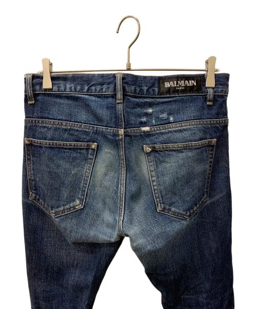 BALMAIN（バルマン）BALMAIN (バルマン) デニムパンツ インディゴ サイズ:28の古着・服飾アイテム