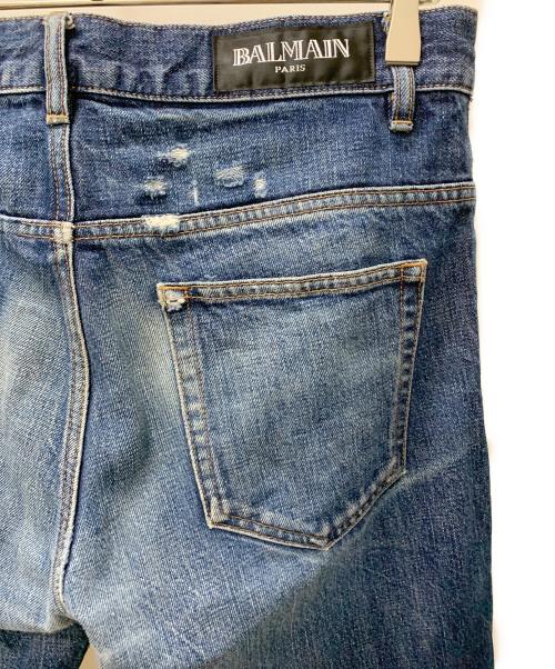 BALMAIN（バルマン）BALMAIN (バルマン) デニムパンツ インディゴ サイズ:28の古着・服飾アイテム