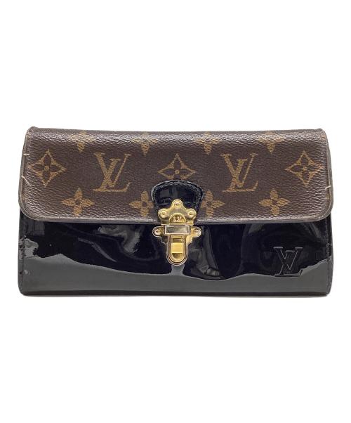 LOUIS VUITTON（ルイ ヴィトン）LOUIS VUITTON (ルイ ヴィトン) ポルトフォイユ・チェリーウッド ブラウン×ブラックの古着・服飾アイテム