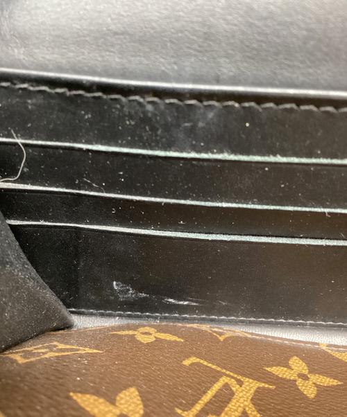 LOUIS VUITTON（ルイ ヴィトン）LOUIS VUITTON (ルイ ヴィトン) ポルトフォイユ・チェリーウッド ブラウン×ブラックの古着・服飾アイテム