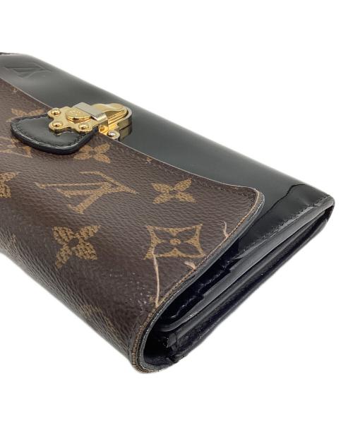 LOUIS VUITTON（ルイ ヴィトン）LOUIS VUITTON (ルイ ヴィトン) ポルトフォイユ・チェリーウッド ブラウン×ブラックの古着・服飾アイテム