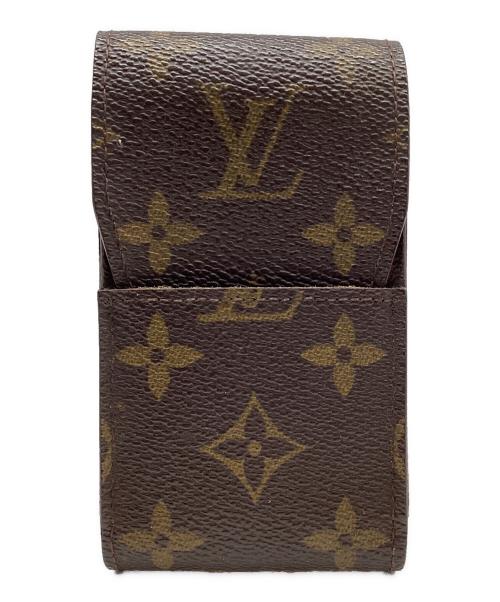 LOUIS VUITTON（ルイ ヴィトン）LOUIS VUITTON (ルイ ヴィトン) エテュイ・シガレット ブラウンの古着・服飾アイテム