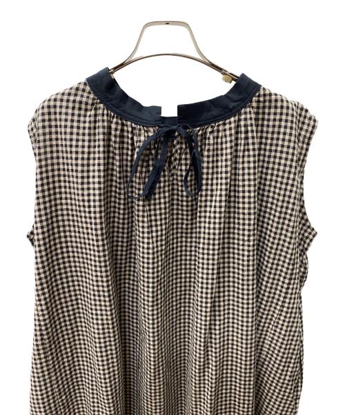 TUTIE（ツチエ）TUTIE (ツチエ) ノースリーブ・キャミソールワンピース ブラック サイズ:記載なしの古着・服飾アイテム