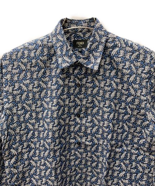 FENDI（フェンディ）FENDI (フェンディ) 長袖シャツ ブルー サイズ:38の古着・服飾アイテム