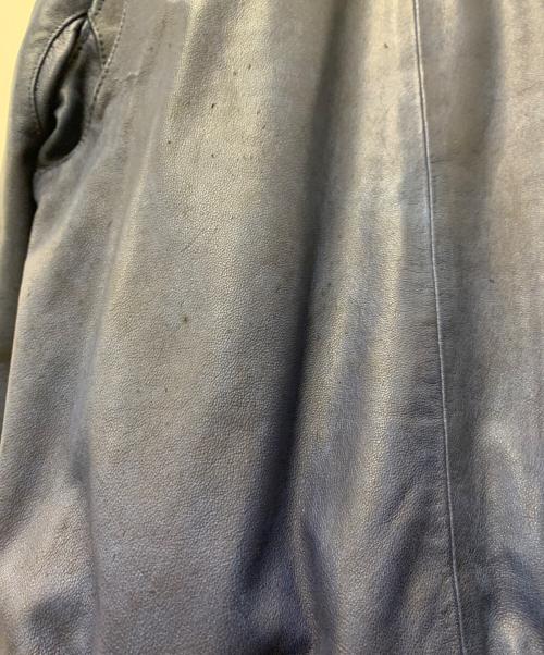 Denham（デンハム）Denham (デンハム) キャメルレザージャケット ブルー サイズ:Sの古着・服飾アイテム