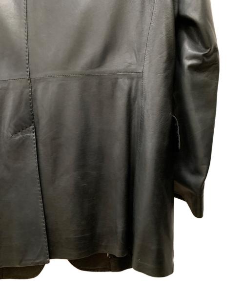 PAUL SMITH（ポールスミス）Paul Smith (ポールスミス) レザージャケット ブラック サイズ:Lの古着・服飾アイテム