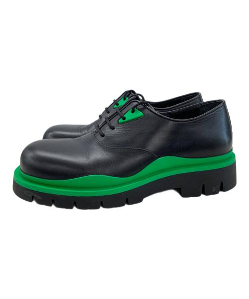 BOTTEGA VENETA（ボッテガベネタ）BOTTEGA VENETA (ボッテガベネタ) レザーシューズ ブラック サイズ:40の古着・服飾アイテム