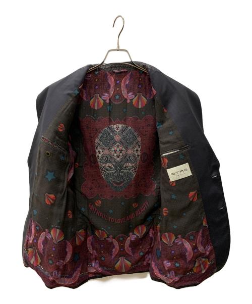 ETRO（エトロ）ETRO (エトロ) セットアップスーツ ブラック サイズ:48の古着・服飾アイテム