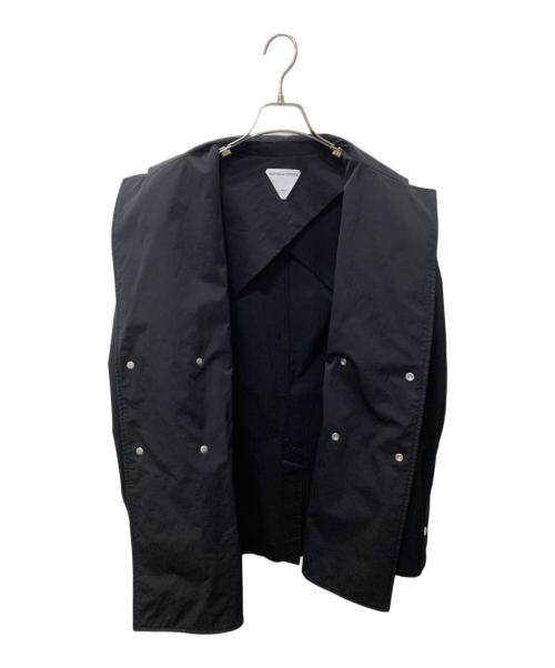 BOTTEGA VENETA（ボッテガベネタ）BOTTEGA VENETA (ボッテガベネタ) ストレッチナイロンジャケット ブラック サイズ:44の古着・服飾アイテム