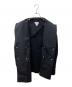 中古・古着 BOTTEGA VENETA (ボッテガベネタ) ストレッチナイロンジャケット ブラック サイズ:44：40000円