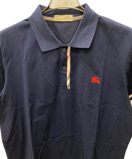 BURBERRY LONDON（バーバリーロンドン）BURBERRY LONDON (バーバリーロンドン) ポロシャツ ネイビー サイズ:XXLの古着・服飾アイテム