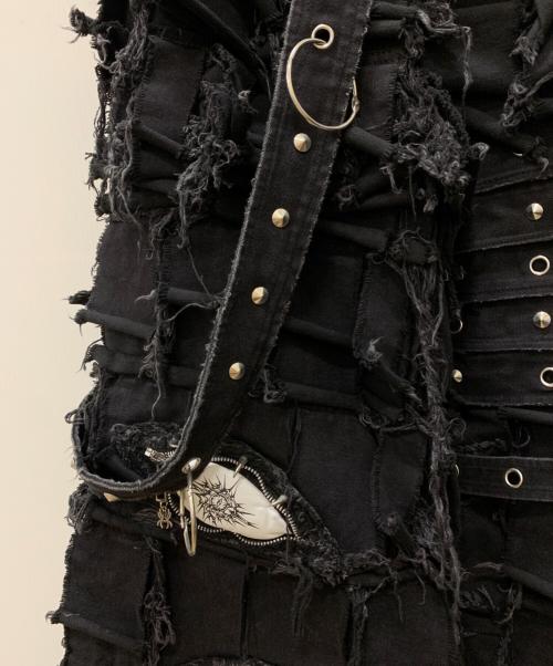 UNIZ（ユニズ）UNIZ (ユニズ) ブラックモンスターパンツ ブラック サイズ:ワンサイズの古着・服飾アイテム