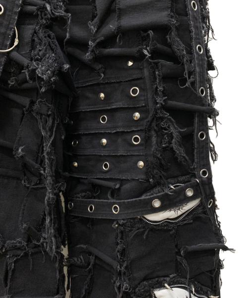 UNIZ（ユニズ）UNIZ (ユニズ) ブラックモンスターパンツ ブラック サイズ:ワンサイズの古着・服飾アイテム