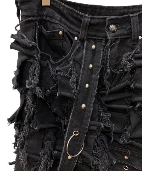 UNIZ（ユニズ）UNIZ (ユニズ) ブラックモンスターパンツ ブラック サイズ:ワンサイズの古着・服飾アイテム