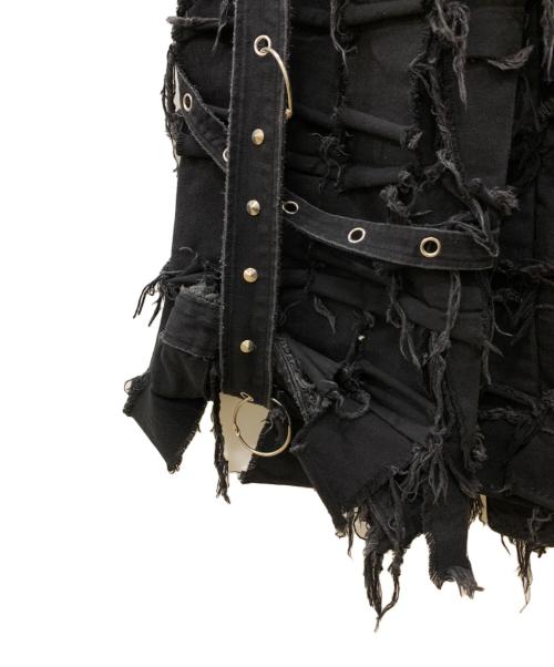 UNIZ（ユニズ）UNIZ (ユニズ) ブラックモンスターパンツ ブラック サイズ:ワンサイズの古着・服飾アイテム