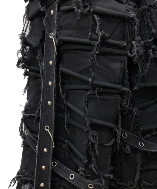 UNIZ（ユニズ）UNIZ (ユニズ) ブラックモンスターパンツ ブラック サイズ:ワンサイズの古着・服飾アイテム