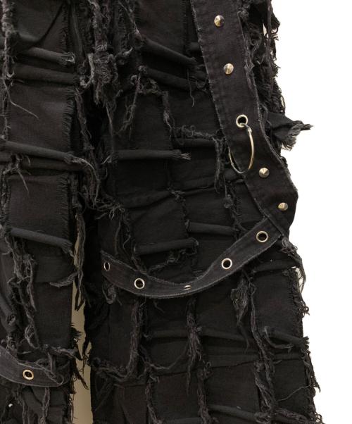 UNIZ（ユニズ）UNIZ (ユニズ) ブラックモンスターパンツ ブラック サイズ:ワンサイズの古着・服飾アイテム