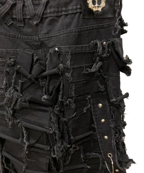 UNIZ（ユニズ）UNIZ (ユニズ) ブラックモンスターパンツ ブラック サイズ:ワンサイズの古着・服飾アイテム