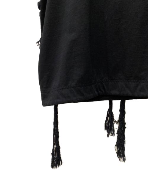 UNIZ（ユニズ）UNIZ (ユニズ) 半袖カットソー ブラック サイズ:Lの古着・服飾アイテム