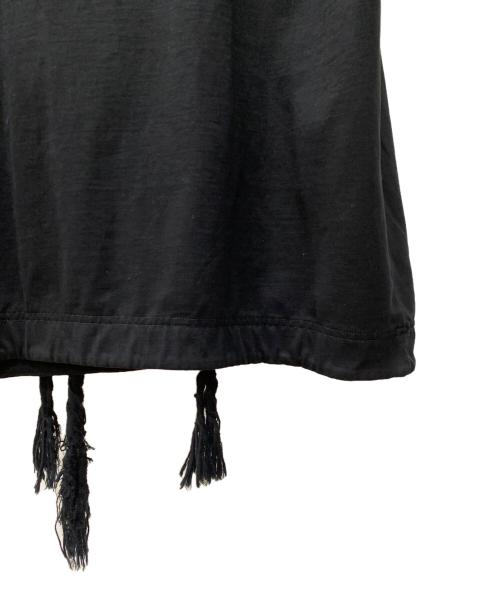 UNIZ（ユニズ）UNIZ (ユニズ) 半袖カットソー ブラック サイズ:Lの古着・服飾アイテム