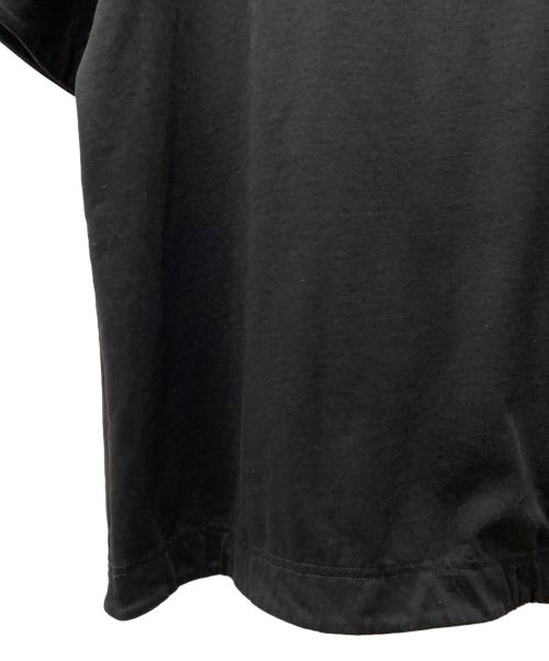 UNIZ（ユニズ）UNIZ (ユニズ) 半袖カットソー ブラック サイズ:Lの古着・服飾アイテム