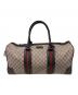 GUCCI（グッチ）の古着「ボストンバッグ」｜ベージュ×ブラウン