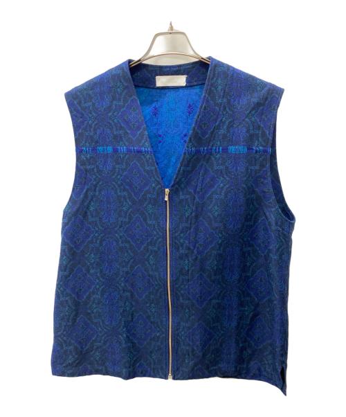 IRENISA（イレニサ）IRENISA (イレニサ) ベスト ネイビー サイズ:Freeの古着・服飾アイテム