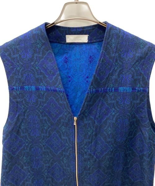 IRENISA（イレニサ）IRENISA (イレニサ) ベスト ネイビー サイズ:Freeの古着・服飾アイテム