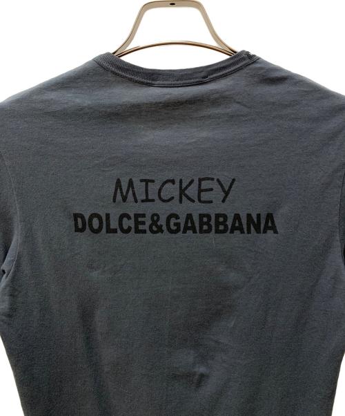 DOLCE & GABBANA（ドルチェ＆ガッバーナ）DOLCE & GABBANA (ドルチェ＆ガッバーナ) プリントTシャツ グレー サイズ:44の古着・服飾アイテム